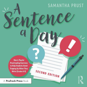sentence a day cvr | MiddleWeb